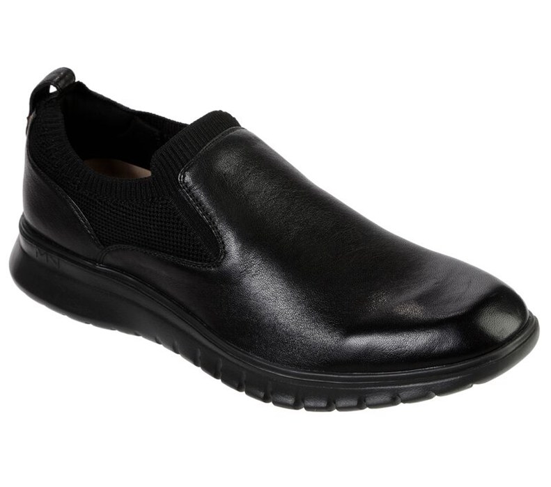 Skechers Neo-Casual - Canby - Mens Slip On Shoes Black [AU-WJ9944]